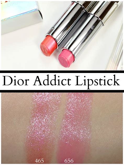 dior addict lipstick 465 review|Dior lipstick color chart.